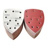 Wanmutrun Mouse Detail Sander Sandpaper Hook&Loop 100pcs 11Holes Grits800 for