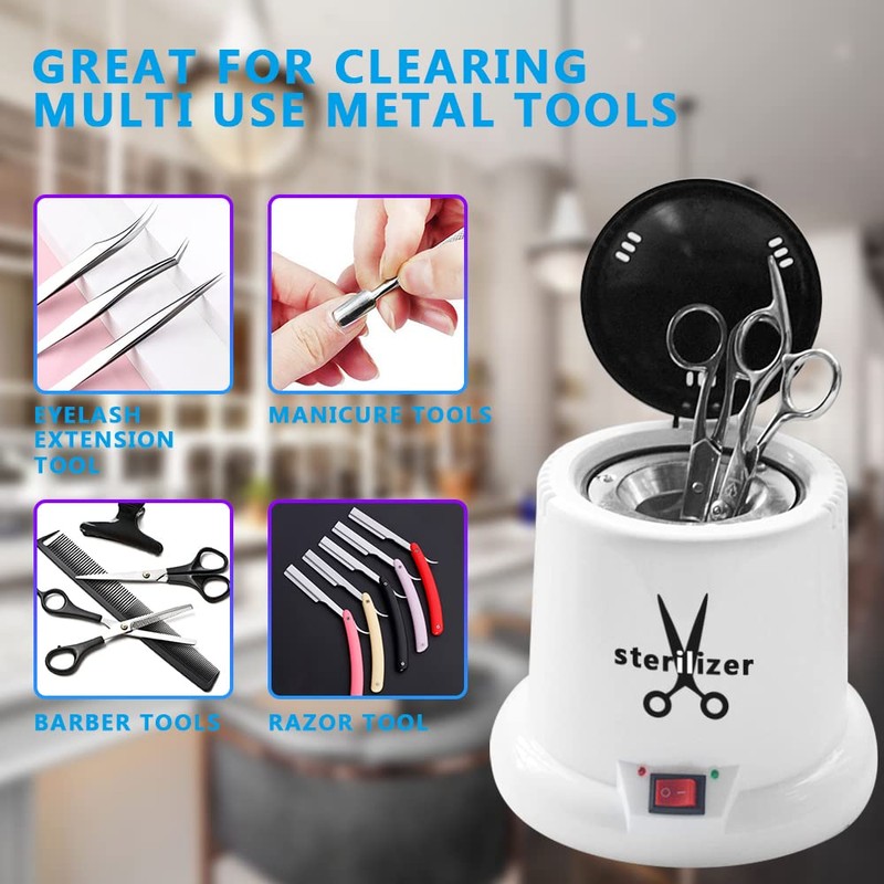 Limpiador de cajas de uñas, olla limpiadora de alta temperatura