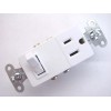 Pass & Seymour 681-W Combination Decorator Switch & Receptacle 15A