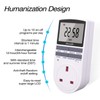 Awootsv Digital Security Timer Plug Socket Programmable Switch Timer with