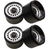 Txxrcss 1/10 Crawle Wheel Car Aluminum RC 2.2 Beadlock Wheels