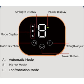 GENDOING Rehabilitation Robot Glove for Stroke, Robotic Hand Stroke Recovery Equipment, Fingers Strength Training Device for Hemiplegia, Strength Adjustable