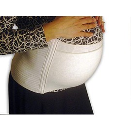 AT Surgical Maternity Belt for Pregnancy, Pregnancy Support Belt for Pelvic Pain, Back, Abdomen, Waist & Hips with Side Closure for Pregnant Women - Large - Belly Band