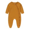 Ecojoy Baby Bamboo Rayon Romper Double Zipper Bodysuit Newborn Infant