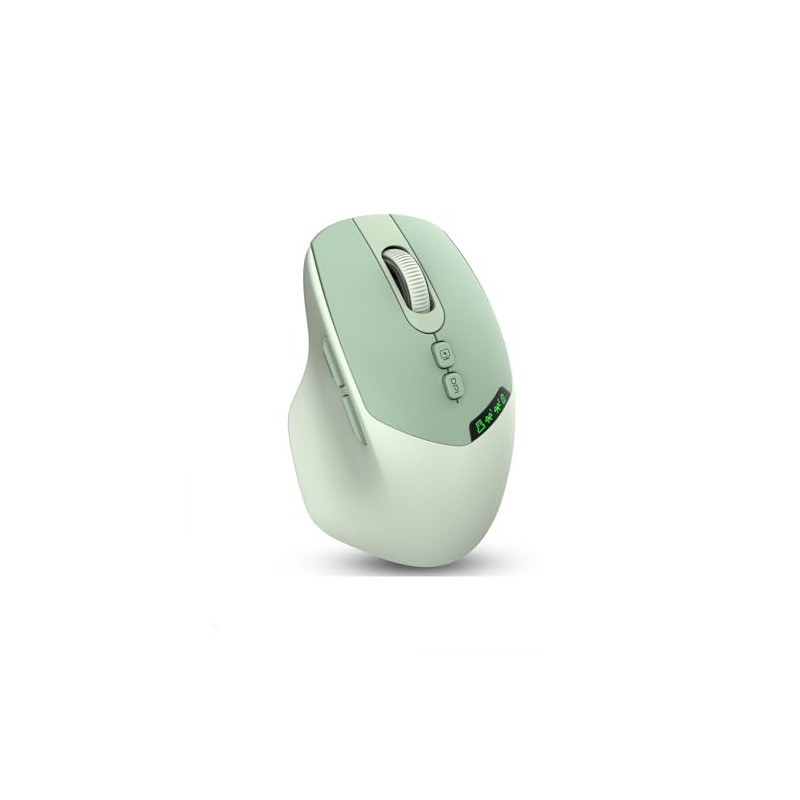 Samudgate Wireless Silent Bluetooth Mouse for Laptop - Rechargeable Dual-Mode