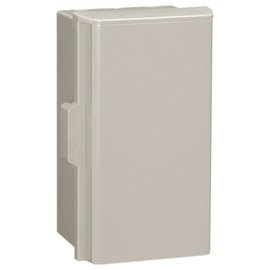 Nitto Kogyo Plastic Box, General Purpose Type, 5.9 x 9.8 x 4.7 inches (150 x 250 x 120 mm), Light Beige P12-1525BA