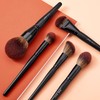 Jessup Large Face Make-Up Brush Pack of 5 Premium Synthetic