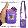 JCHPINE Hard Carrying Case and Silicone Cover for Bitzee Interactive