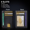 Hoewina Slim Wallet for Men, Credit Card Holder Wallet, Minimalist
