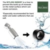 High Sierra® Solid Metal Handheld Shower Head, Lead-Free, with Built-In