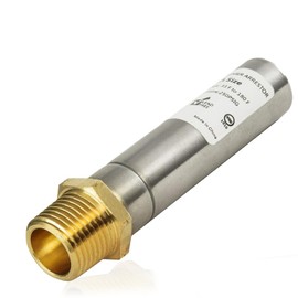 GUOFIS Water Hammer Arrestor,1/2Inch Straight Stainless Steel Water Arrestor,MIP Connection(1PACK,Stainless Steel Arrestor)(HAMMER006)