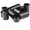 Black ABS Round Washers 13mm Length, OD 7mm, ID 3.2mm,