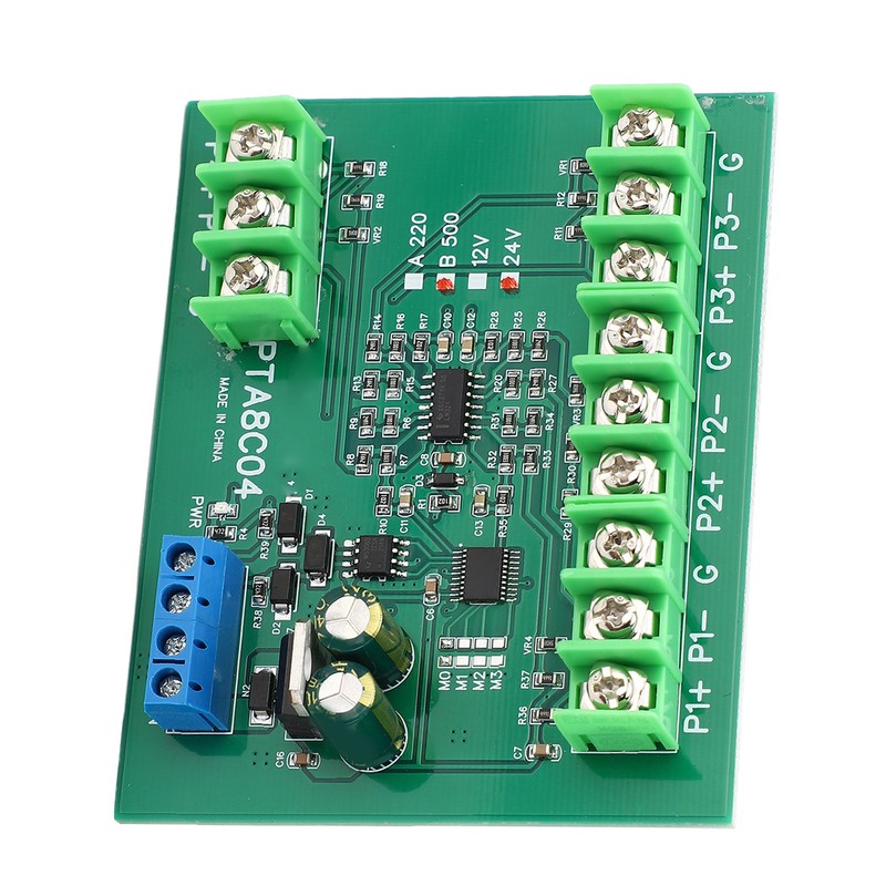 4 Channel PT100 RTD RS485 Temperature Sensor Board Temp Acquisition