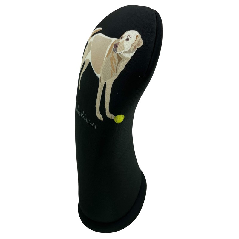 Labrador Retriever Driver 460cc Club Headcover Handmade by BeeJos