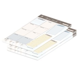 PRICARO Dandelion Magnetic Weekly Planner A4 25 Sheets (Pack of 3)