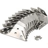 Stainless Steel Corner Brace Angle Bracket Shelf Support Corner Joint
