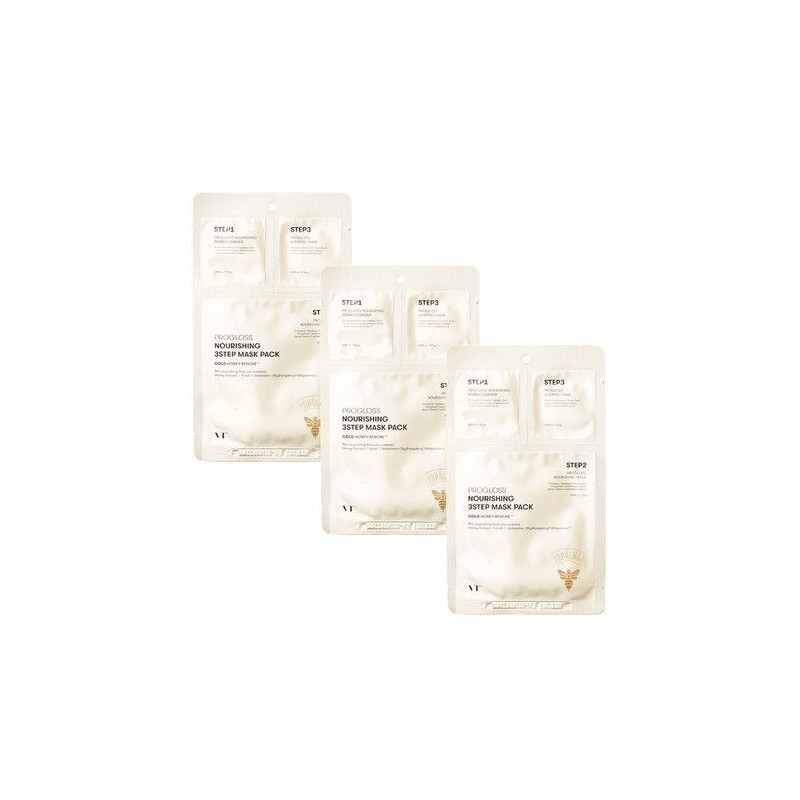 VT Progress Nourishing 3 Step Mask Pack (3 packs) /