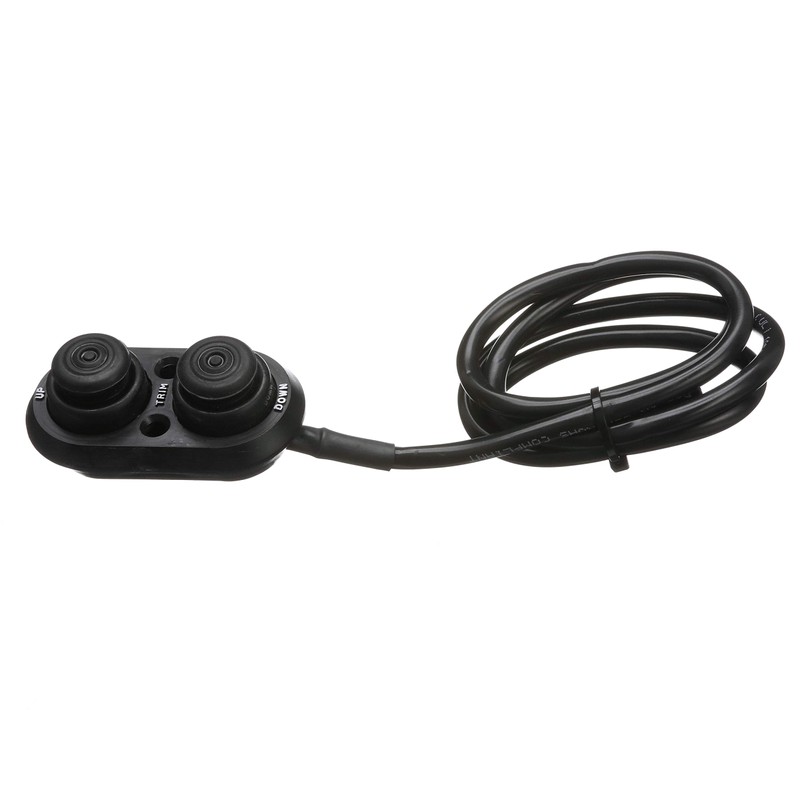 Seachoice Transom Trim Control, 18 in. Wiring Harness Included Black