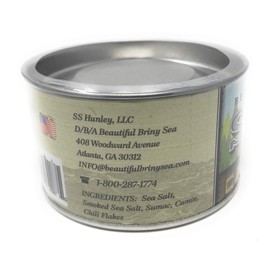 BEAUTIFUL BRINY SEA Campfire Sea Salt, 6 OZ
