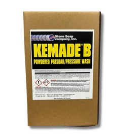 Kemade B Powdered Presoak/Pressure Wash Detergent, Heavy Duty Alkaline Powder Presoak and Pressure Wash Detergent, Designed for Self Service and In-bay Touchfree/Frictionless Washes, 50 lbs.