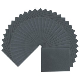sourcing map 30pcs Sandpaper 1200 Grit 9 x 11 Inch Waterproof Backing Silicon Carbide Abrasive Wet Dry Sanding Sheets for Wood Finishing, Metal Sanding, Automotive Polishing