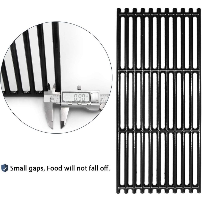 Hongso 18 1/4 Inch Porcelain Cast Iron Cooking Grates for