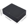 Otdorpatio Project Box IP65 Waterproof Junction Box ABS Plastic Black
