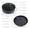 ALGOMAS® Pack of 2 Cooker Hood Activated Carbon Filters (2)