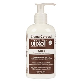 UIIXOL Crema Corporal de Coco 100 Natural  Prosperidad y Proteccin Ancestral  Hidratacin Profunda con Manteca de Karit  Aroma Dulce Tropical  250...  