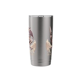 Athena Doesnt Ask Twice Warrior Goddess Mythology Design Stainless Steel Insulated Tumbler