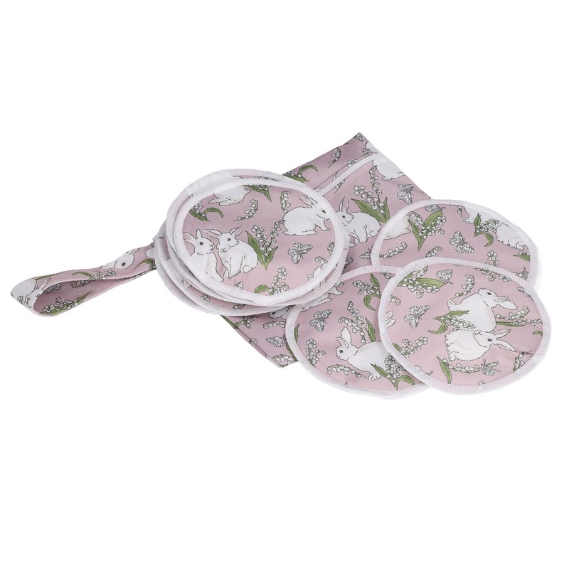 10Pcs Nursing Breast Pads Reusable Washable Breathable Comfortable Breastfeeding Nipple