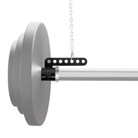 OMMUU Belt Squat Bar Machine Attachment for 2 inch Olympic Barbell Bar,Landmine D-Handle Cable T Bar Row Attachment for Squat Rack Home Gym Workout