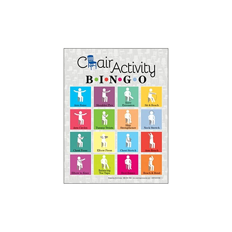 Learning Zone Chair Activity Bingo
