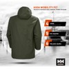 Helly-Hansen Workwear Mandal Waterproof Jacket for Men - Adjustable Hood,
