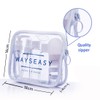 Travel Bottles WAYSEASY Leak-Proof Refillable Toiletry Bottle and Containers with