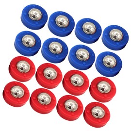 Totority 20pcs Family Shuffleboard Rolling Beads Durable Game Accessories for Tabletop Curling Fun Sliding Pucks for Adults for Home Entertainment