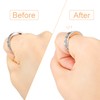 Zonon 16 Sheets Invisible Ring Size Adjuster with 2 Pieces