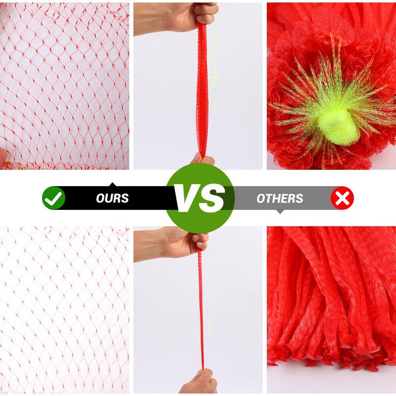 200pcs Watermelon Nets, Hammock Melon Nets for Trellis Vertical Garden