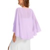 Bbonlinedress Chiffon Capes Women's Summer Soft Capelets Lightweight Cloths Wraps
