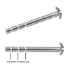 Dowell 3008 11-3/8" Slim Square Bar Pulls, 10-1/8“(256mm) Hole Centers,