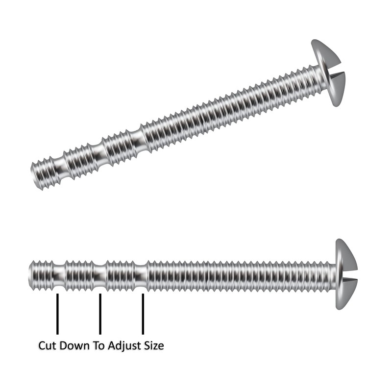 Dowell 3008 11-3/8" Slim Square Bar Pulls, 10-1/8“(256mm) Hole Centers,
