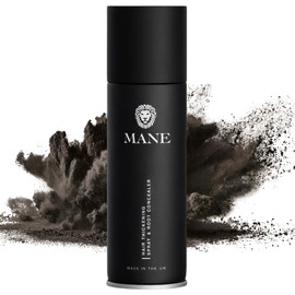 Mane Micro-Mineral Hair Thickening Spray & Root Touch Up Spray, Instant Volume & Root Cover Up for Thinning or Fine Hair, Lightweight Buildable Coverage for Men & Women, Black, 200 ml
