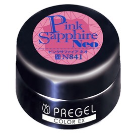 PRE GEL Color EX Pink Sapphire NEO841 0.1 oz (3 g) UV/LED Compatible
