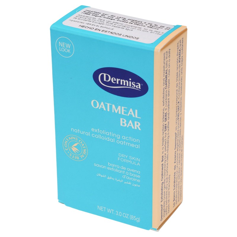 DERMISA BARRA DE JABON DE AVENA PARA TODO TIPO DE