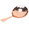 Cocktail Strainer, Julep Strainer Stainless Steel (Copper Plated)