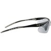 L-Balance Eyes LBR-325-4 Men's Sports Sunglasses, Lightweight, Elastic Frame, Black