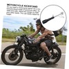Mikinona Motorbike Retractable Side Foot Support Durable Kickstand for Electric