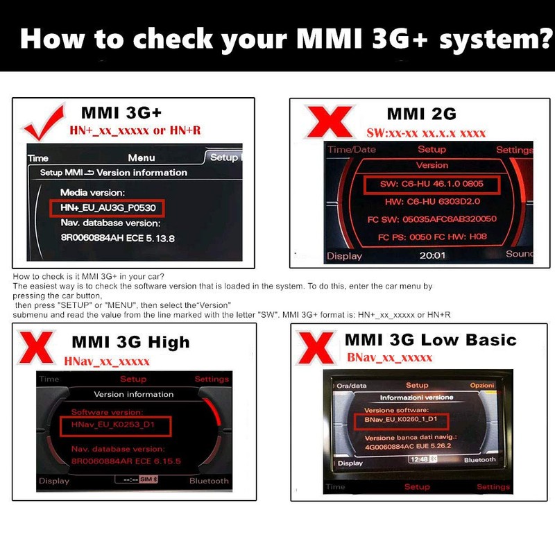 AMI Music Interface Aux Cable Compatible with A3/A4/A5/A6/A8/S4/S6/S8/Q5/Q7/R8/TT with MMI