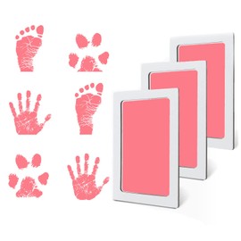 Janday Baby Handprint Paws Kit, Dirt-Free Ink, Baby Frame, Gift, Baby Shower, Growth Record, Newborn, Birthday, Cat Dog Limb Type, Keepsake