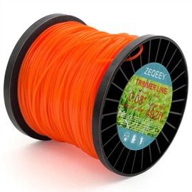 Zeqeey Grass Trimmer Line, 2.0 mm x 150 m Universal Round Nylon Replacement Weed Strimmer String Cord, 0.08 inch - 492ft